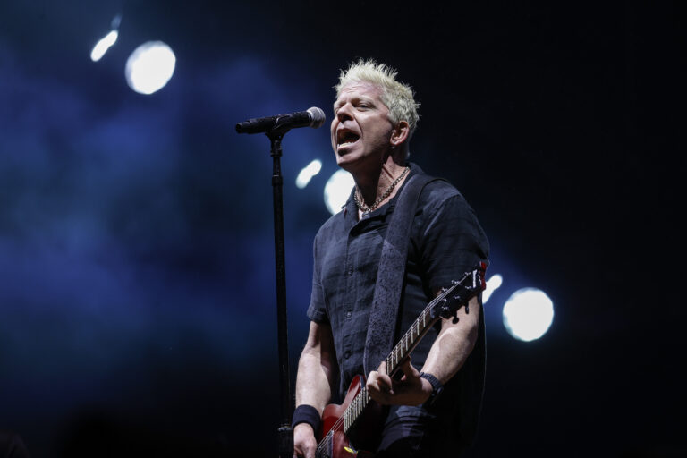 Vocalist Dexter Holland of the U.S. band The Offspring performs at the Lollapalooza festival at the Interlagos racetrack in Sao Paulo, Brazil, 22 March 2024. Lollapalooza Brazil begins its eleventh edition headed by the California bands Blink-182 and The Offspring as well as Thirty Seconds to Mars, SZA, Sam Smith and Gilberto Gil, among many other artists. Lollapalooza Brazil Festival, Sao Paulo - 22 Mar 2024