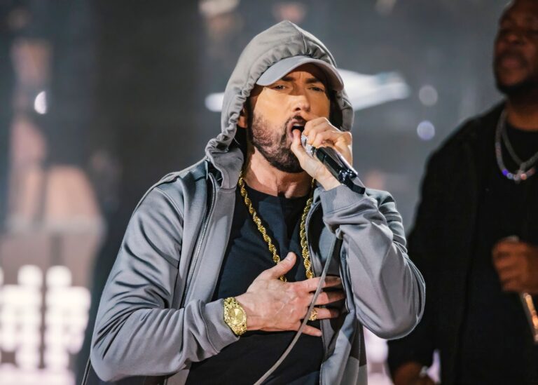Eminem Headlines the Michigan Central Station opening concert in Detroit Michigan Central Station Opening concert, Detroit, USA - 06 Jun 2024