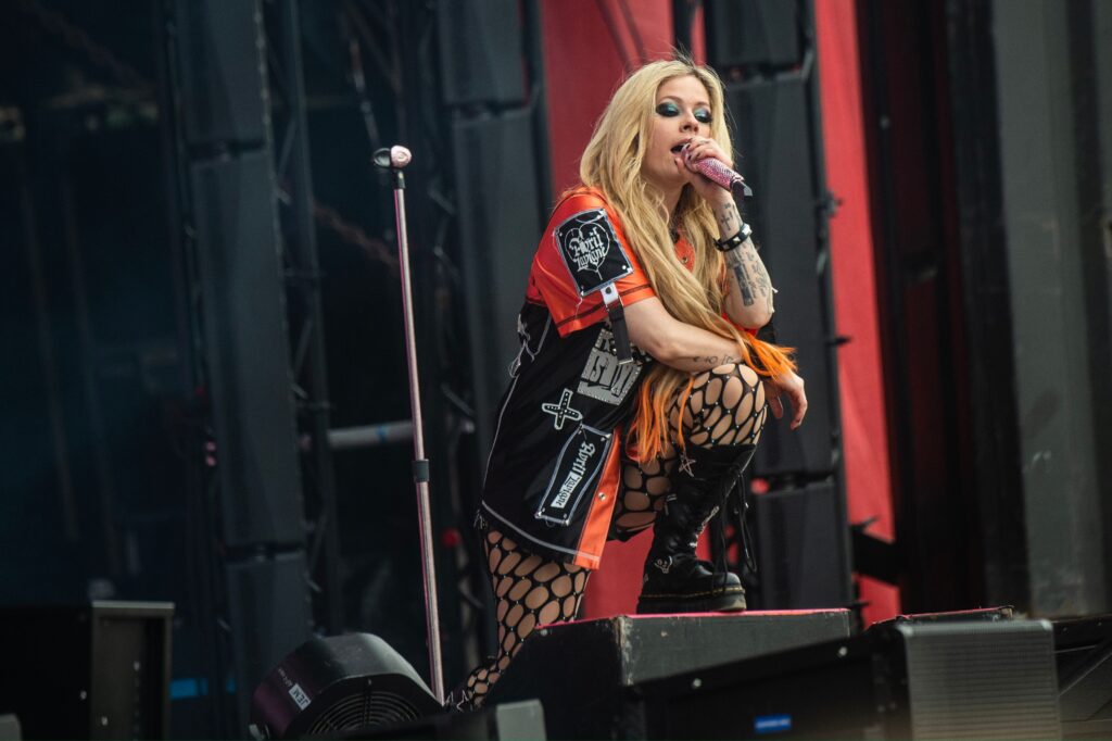 Tinderbox music festival in Odense, Denmark - 27 Jun 2024 Avril Lavigne performs at Tinderbox music festival in Odense, Denmark, 27 June 2024. The festival runs from 27 to 29 June 2024. Tinderbox music festival in Odense, Denmark - 27 Jun 2024