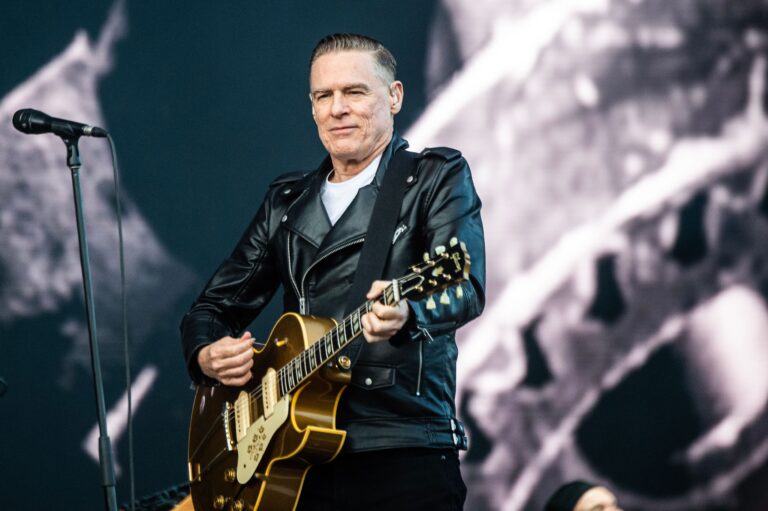 Bryan Adams performs at the Tinderbox music festival in Odense, Denmark, 28 June 2024 (issued 29 June 2024). The festival runs from 27 to 29 June 2024. 2024 Tinderbox Music Festival, Odense, Denmark - 28 Jun 2024