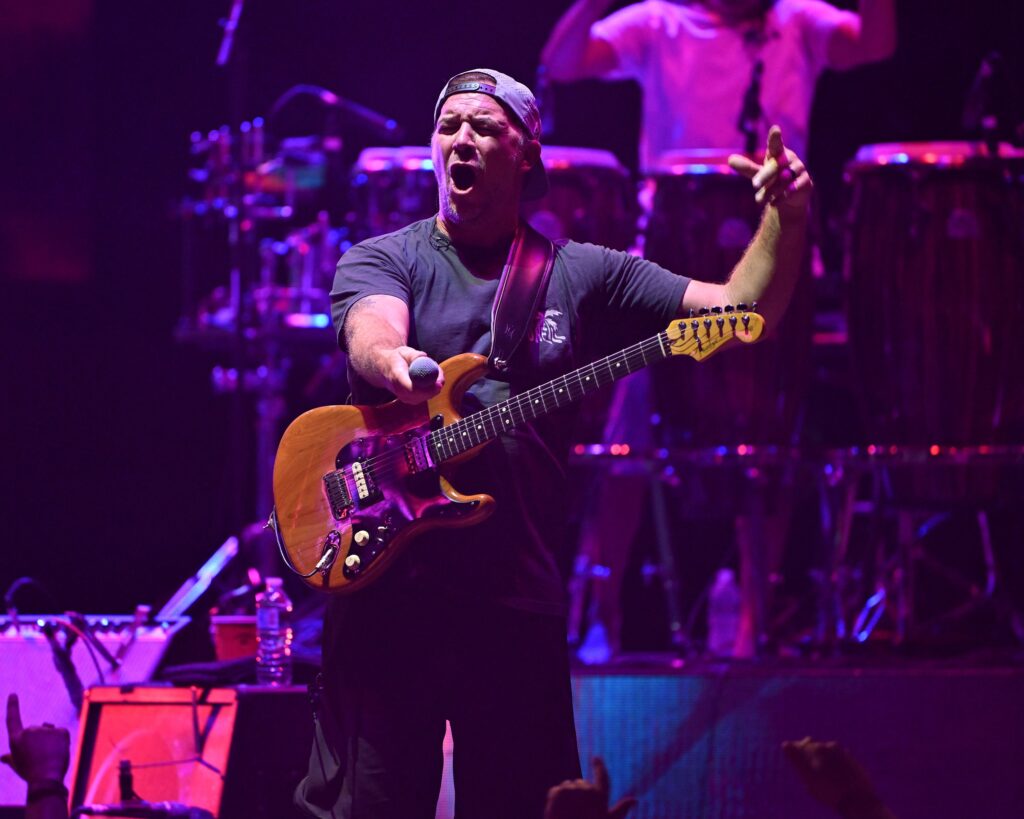 The Slighty Dirty Summer Tour, West Palm Beach, Florida, USA - 02 Aug 2024 Miles Doughty of Slightly Stoopid performs during The Slighty Dirty Summer Tour at The I Think Financial Amphitheatre, West Palm Beach, Florida, USA - 02 Aug 2024 The Slighty Dirty Summer Tour, West Palm Beach, Florida, USA - 02 Aug 2024