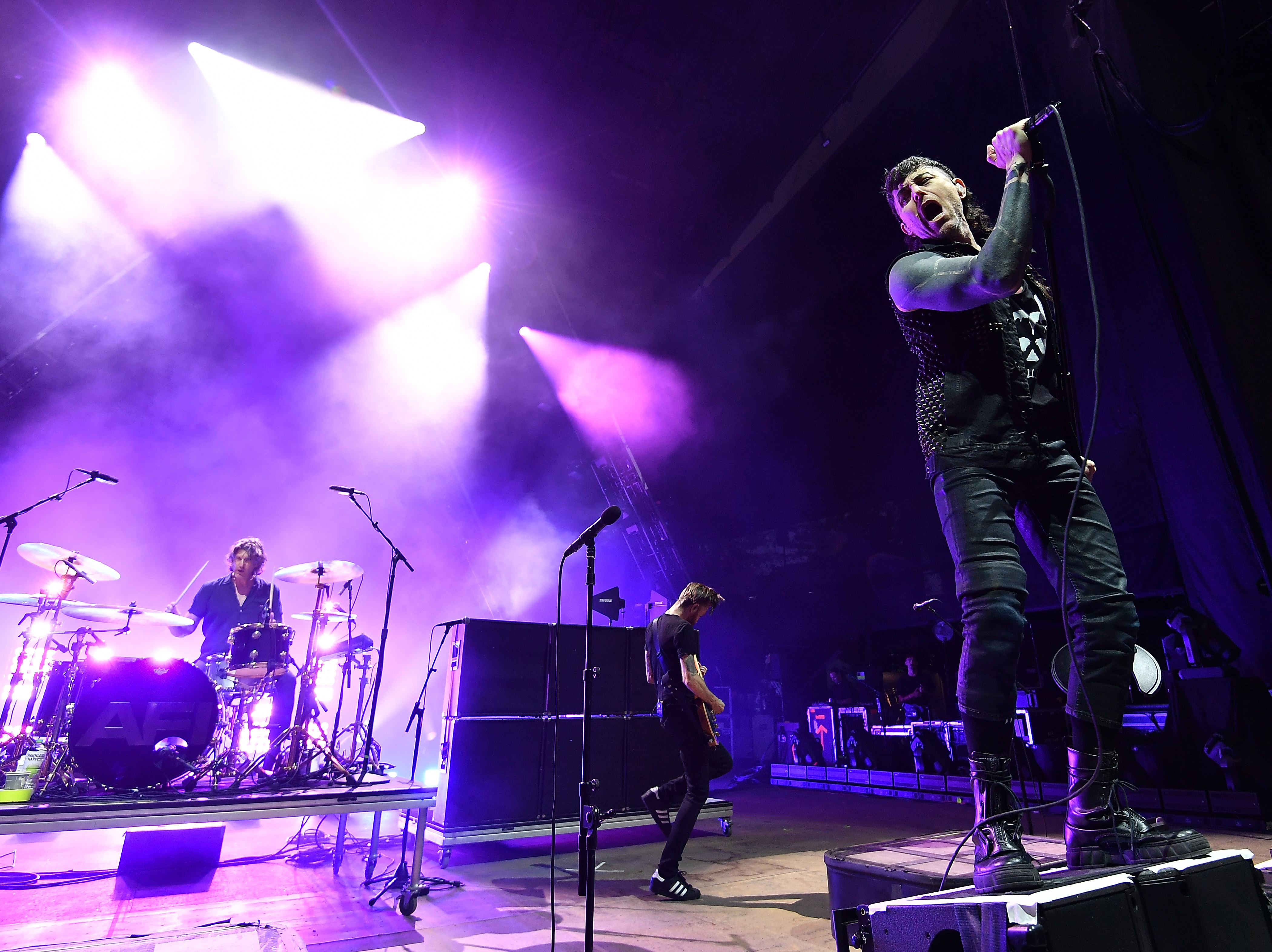 AFI - Davey Havok Thirty Seconds to Mars Live in Concert, Shoreline Amphitheater, Mountain View, CA - 04 Sep 2024