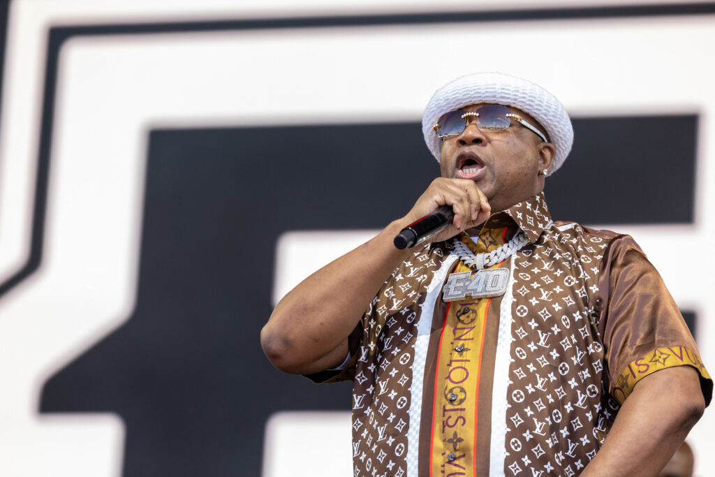BottleRock Music Festival 2025, Napa, California, u.s - 23 May 2025 Rapper E-40 (EARL TYWONE STEVENS) during the BottleRock Music Festival in Napa, California BottleRock Music Festival 2025, Napa, California, u.s - 23 May 2025