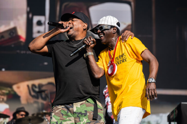 Public Enemy - Chuck D and Flavor Flav perform on Day 1 of BottleRock Napa Valley Music Festival at Napa Valley Expo. 2025 BottleRock Napa Valley in Napa, US - 23 May 2025