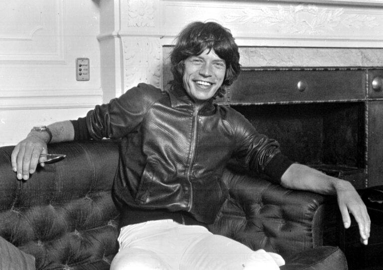Mick Jagger, Savoy Hotel, London, Britain - Sep 1977 The Rolling Stones