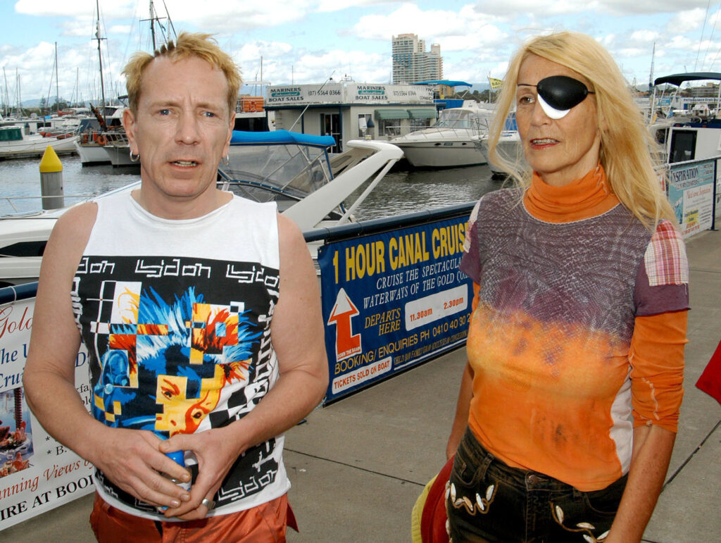 JOHN LYDON AT THE MARRIOT HOTEL AFTER WALKING OUT OF 'I'M A CELEBRITY GET ME OUT OF HERE', GOLD COAST, AUSTRALIA - 05 FEB 2004 JOHN LYDON AND WIFE NORA JOHN LYDON AT THE MARRIOT HOTEL AFTER WALKING OUT OF 'I'M A CELEBRITY GET ME OUT OF HERE', GOLD COAST, AUSTRALIA - 05 FEB 2004