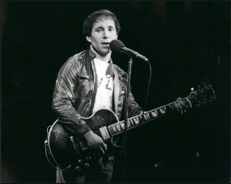 Paul Simon in concert in London Various Ten years after splitting from his singing partner Art Garfunkel, American singing star Paul Simon is still an international bestseller. A multi-millionaire who has sold 40 million records in the past 20 years, he has been in London recently to give a series of solo concerts, backed by a band and chorus, For the past four years he has been involved in a film, ''One Trick Pony'' which he wrote and starred in and has now been released in the States. Paul now lives with actress Carrie Fisher, of ''Star Wars'' fame, whilst his eight year old son Marper lives nearby in New York with Pauls ex-wife Peggy.