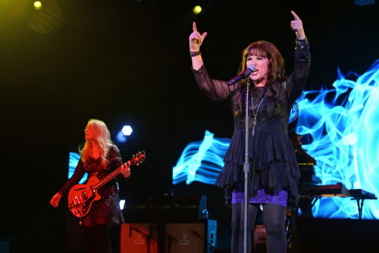 Nancy Wilson, Ann Wilson Heart in concert at The Perfect Vodka Amphitheatre, West Palm Beach, Florida, USA - 23 Sep 2016