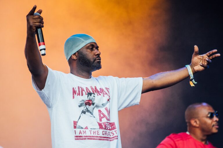 Masta Killa of Wu Tang Clan Lovebox Festival, Gunnersbury Park, London, UK - 13 Jul 2018