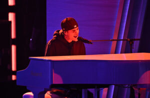 Justin Bieber 64th Annual Grammy Awards, Show, MGM Grand Garden Arena, Las Vegas, USA - 03 Apr 2022