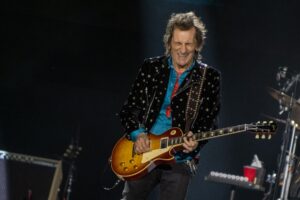 Ronnie Wood of The Rolling Stones performs during The Rolling Stones 'Hackney Diamonds Tour' at Soldier Field in Chicago, USA - 27 June 2024 The Rolling Stones 'Hackney Diamonds Tour', Chicago, USA - 27 Jun 2024