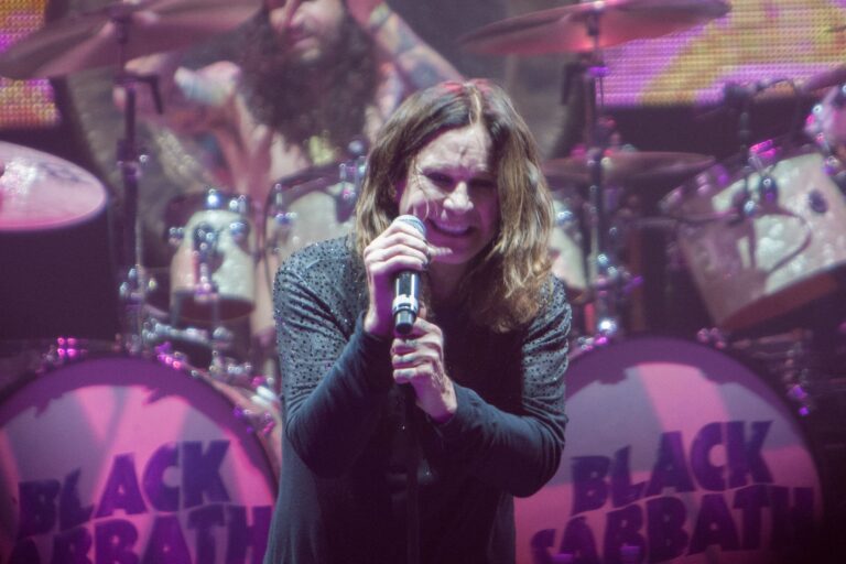 Black Sabbath - Ozzy Osbourne Black Sabbath in concert, Denver, Colorado, America - 15 Feb 2016