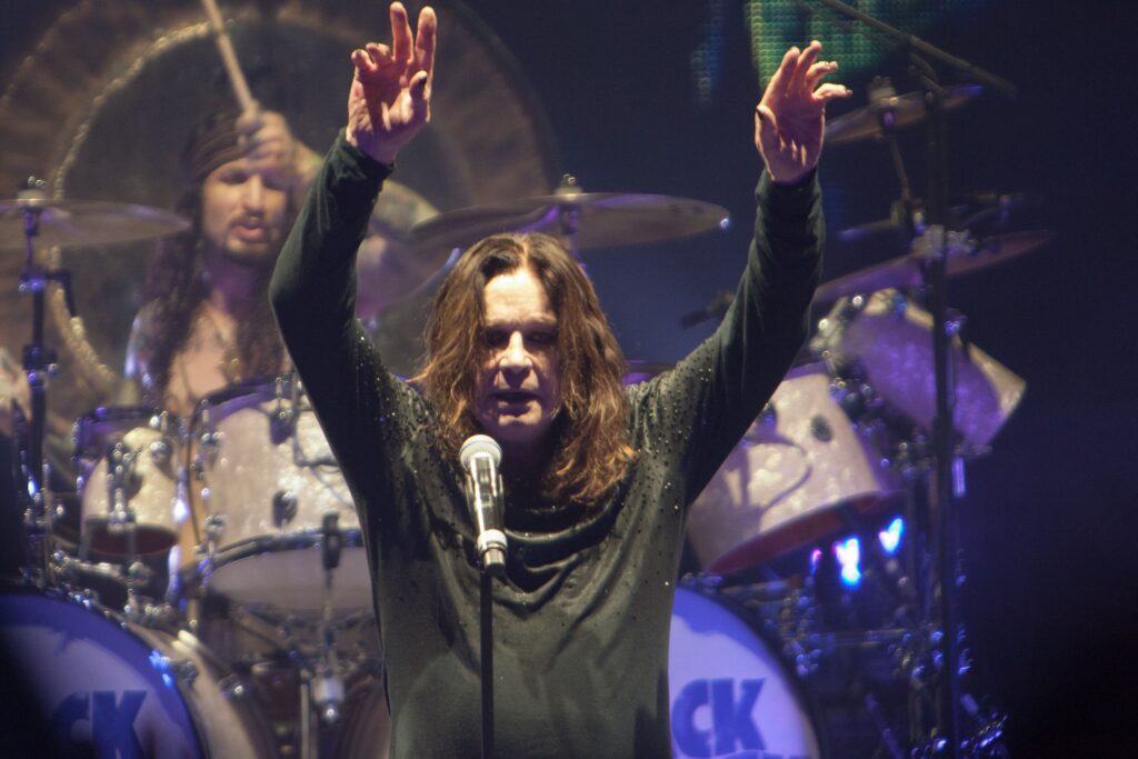 Black Sabbath in concert, Denver, Colorado, America - 15 Feb 2016 Mandatory Credit: Photo by Brandon Marshall/Shutterstock (5587469o)
Black Sabbath - Ozzy Osbourne
Black Sabbath in concert, Denver, Colorado, America - 15 Feb 2016