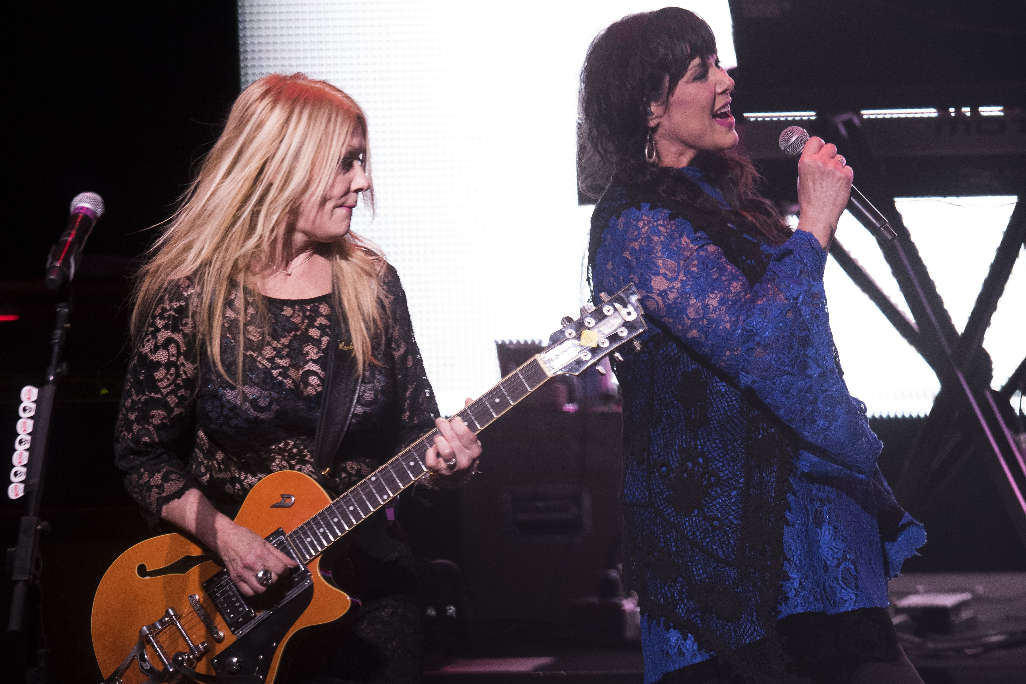 Heart - Nancy Wilson and Ann Wilson Heart in concert in Calgary, Canada - 14 Mar 2016