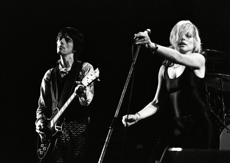 Rock band - Blondie: singer Deborah Harry, guitarist Frank Infante VARIOUS