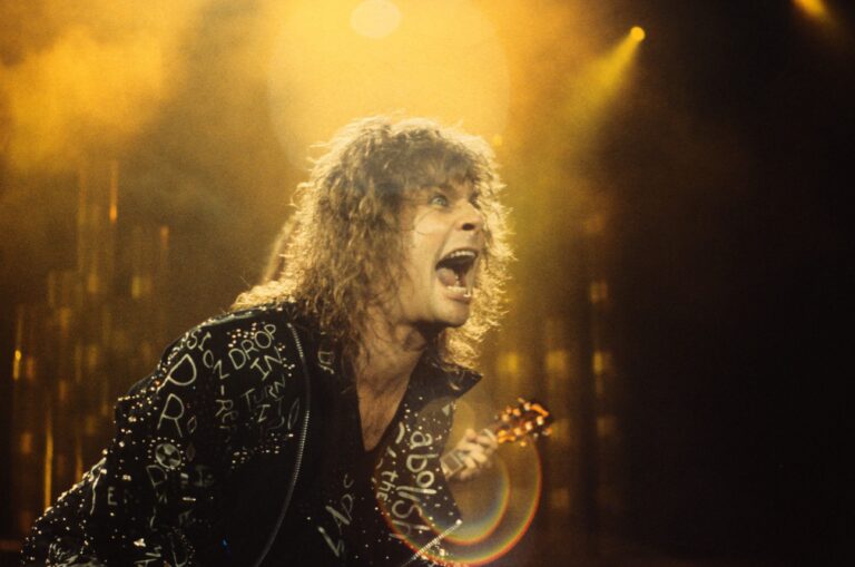Ozzy Osbourne Photographed Live at Irvine Meadows Ampitheater in Irvine Ca On August 3 1989 On the 'No Rest For the Wicked' Tour Ozzy Osbourne - 1989