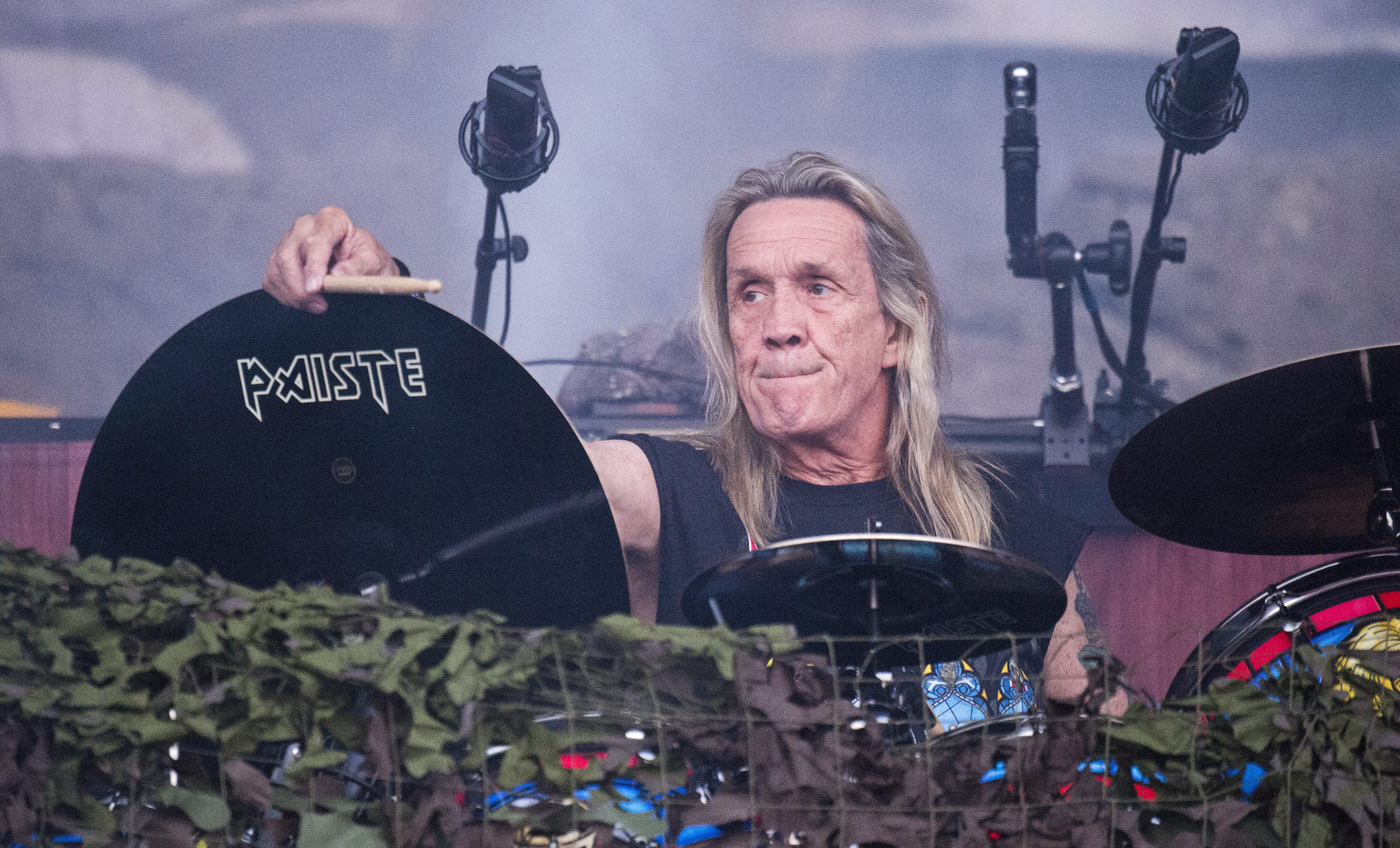 Iron Maiden - Nicko McBrain Sweden Rock Festival, Solvesborg, Sweden - 07 Jun 2018