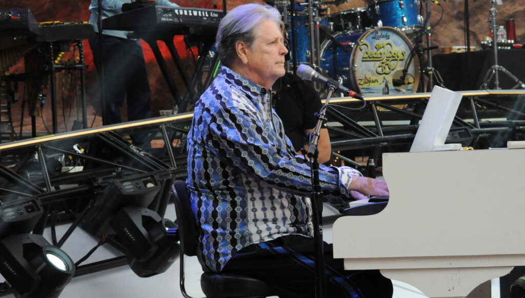 Denver,July,09:,Keyboardist,Brian,Wilson,Of,The,Beach,Boys