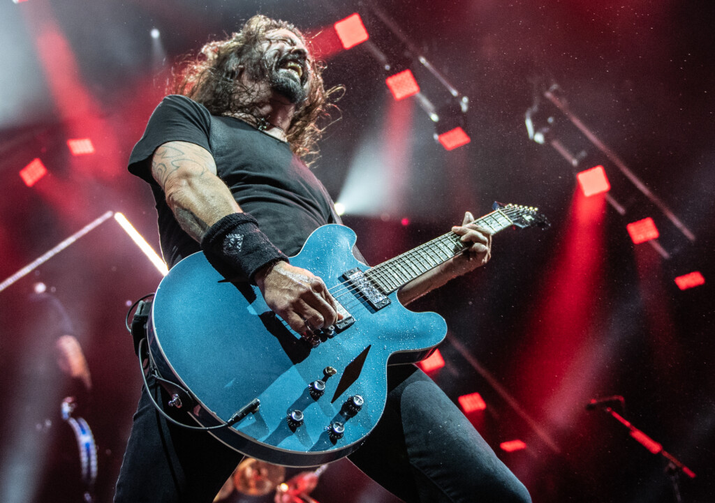 Foo Fighters in concert in New York