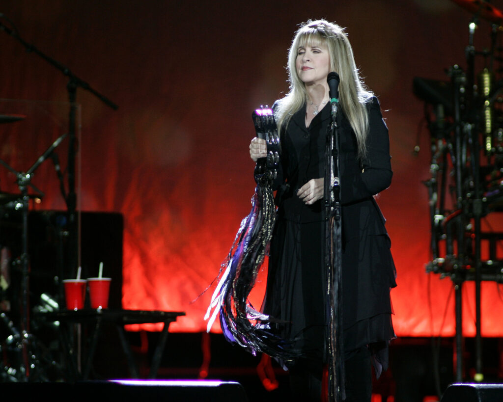 Stevie Nicks performs live