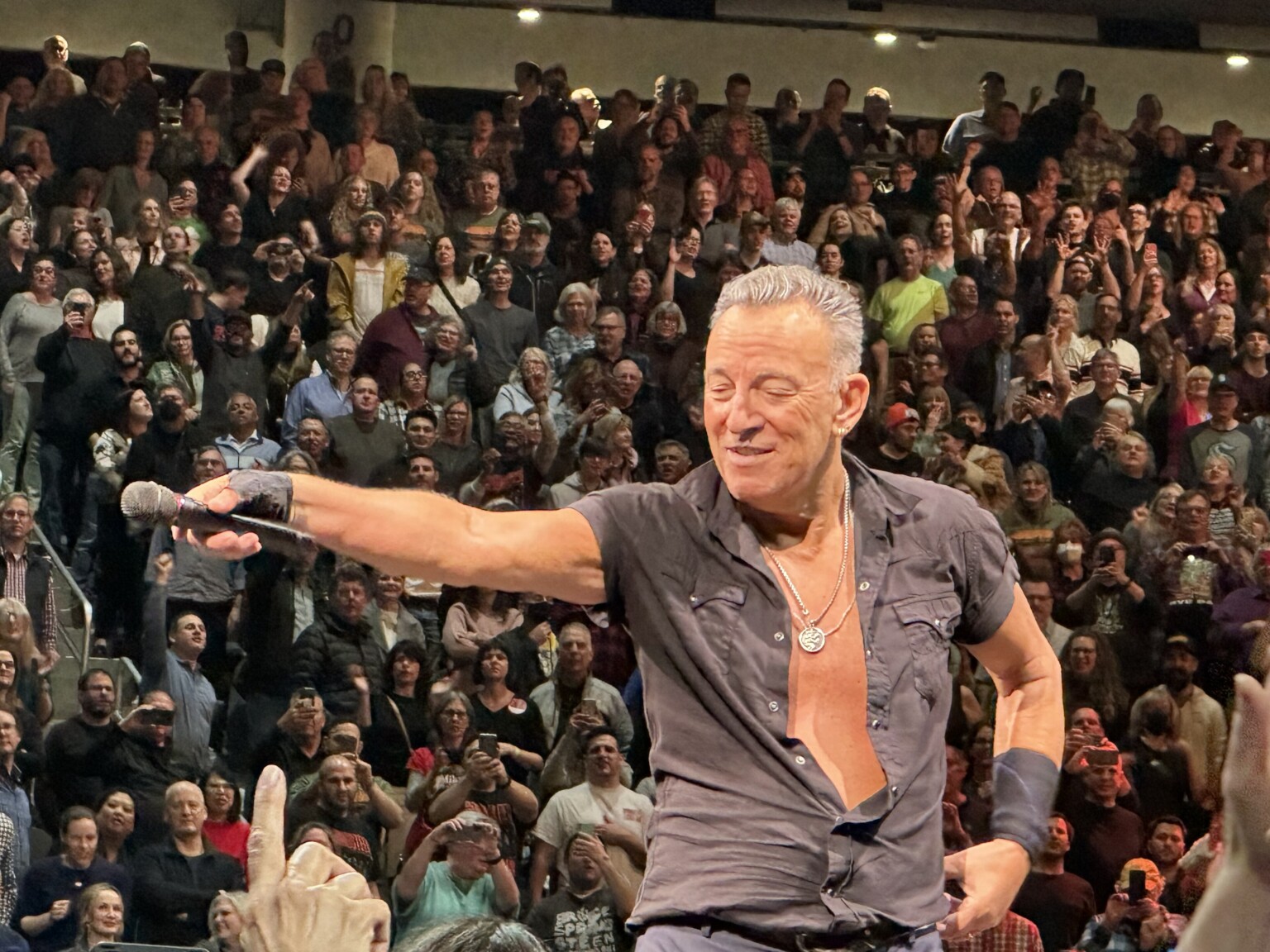 Bruce Springsteen performs in Seattle, 27 February 2023