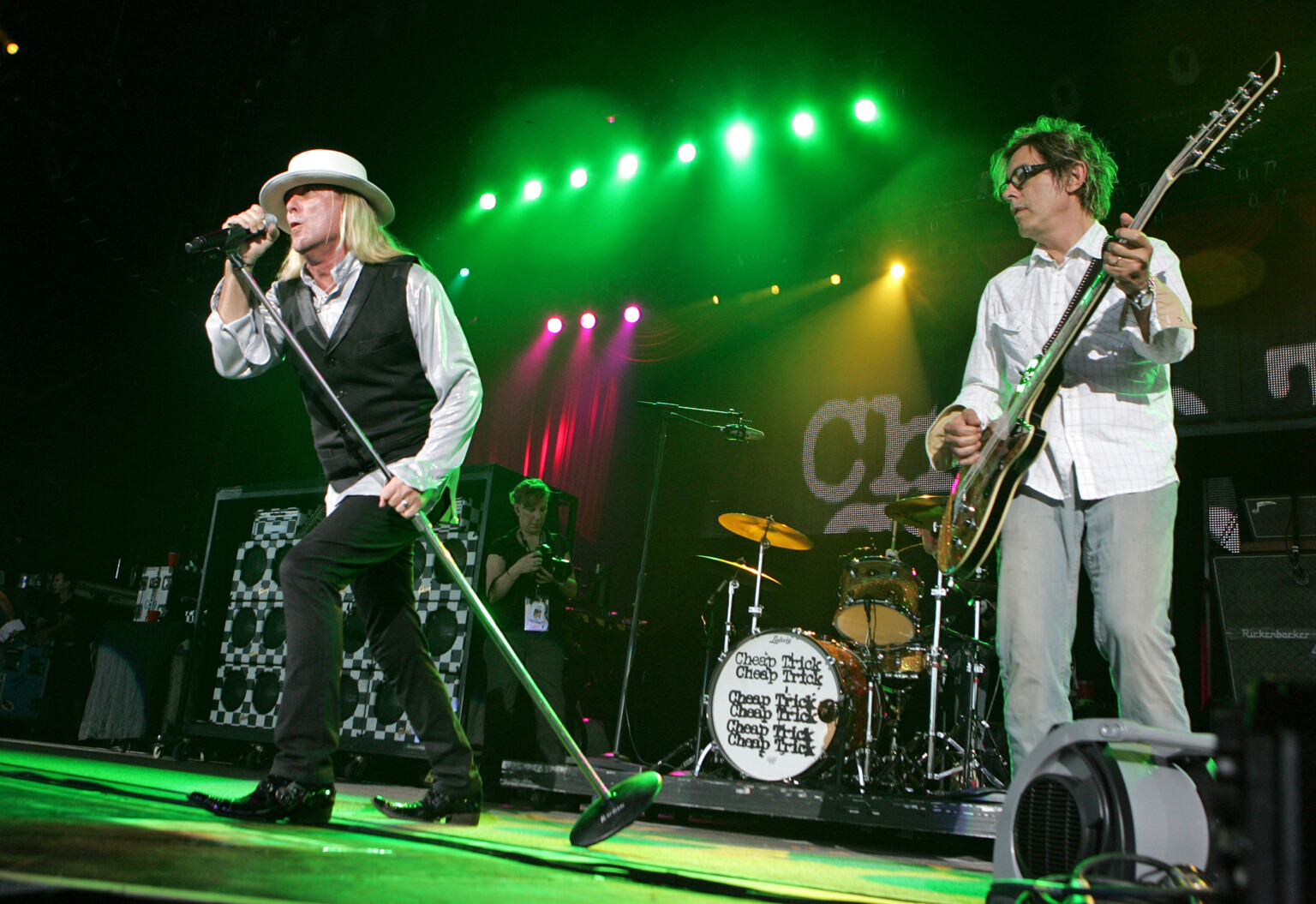 Cheap Trick performs in concert