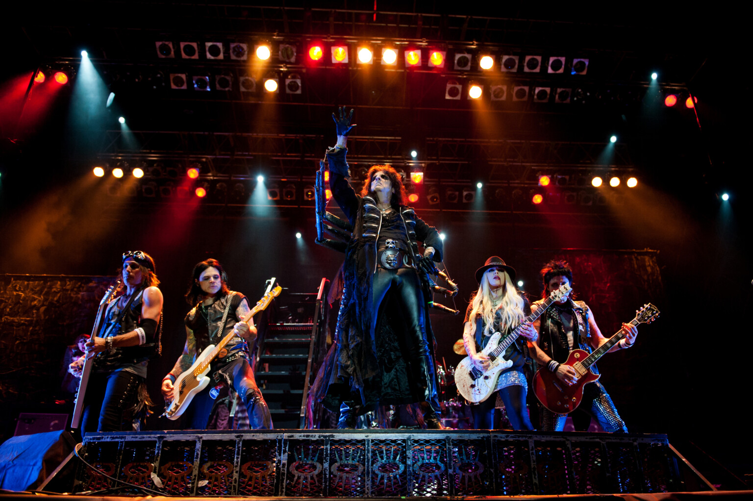 Alice Cooper during the concert