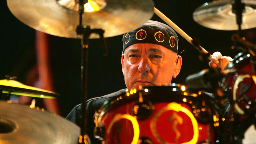 Rush performs in concert