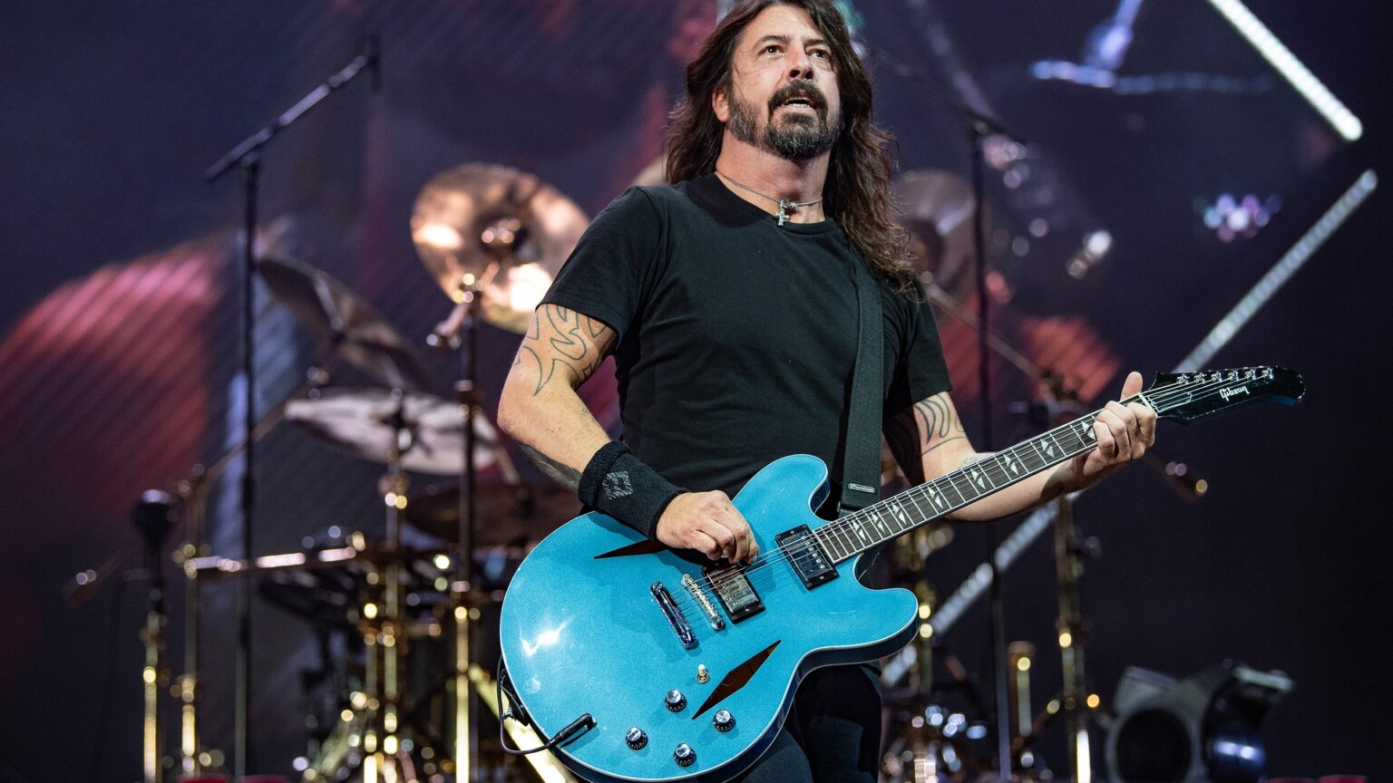 Foo Fighters in concert in New York