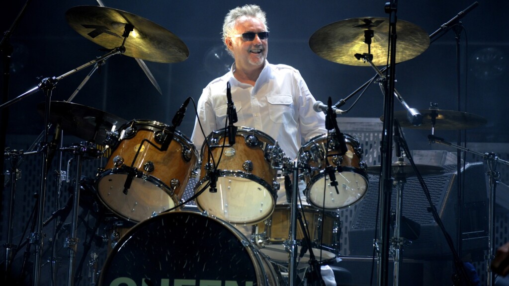 The Queen, Roger Taylor during the concert