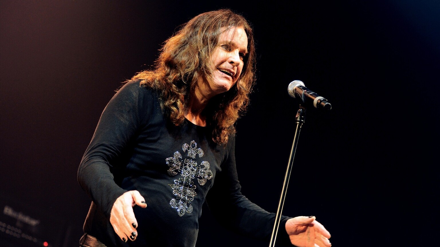 Ozzy Osbourne during the concert