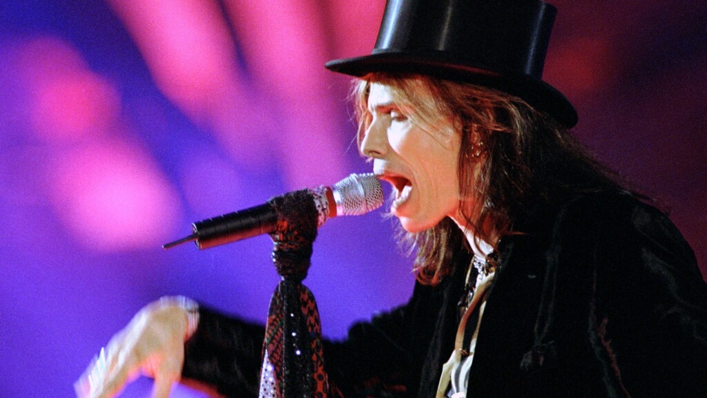 Aerosmith , Steven Tyler at the MTV Europe Music Awards