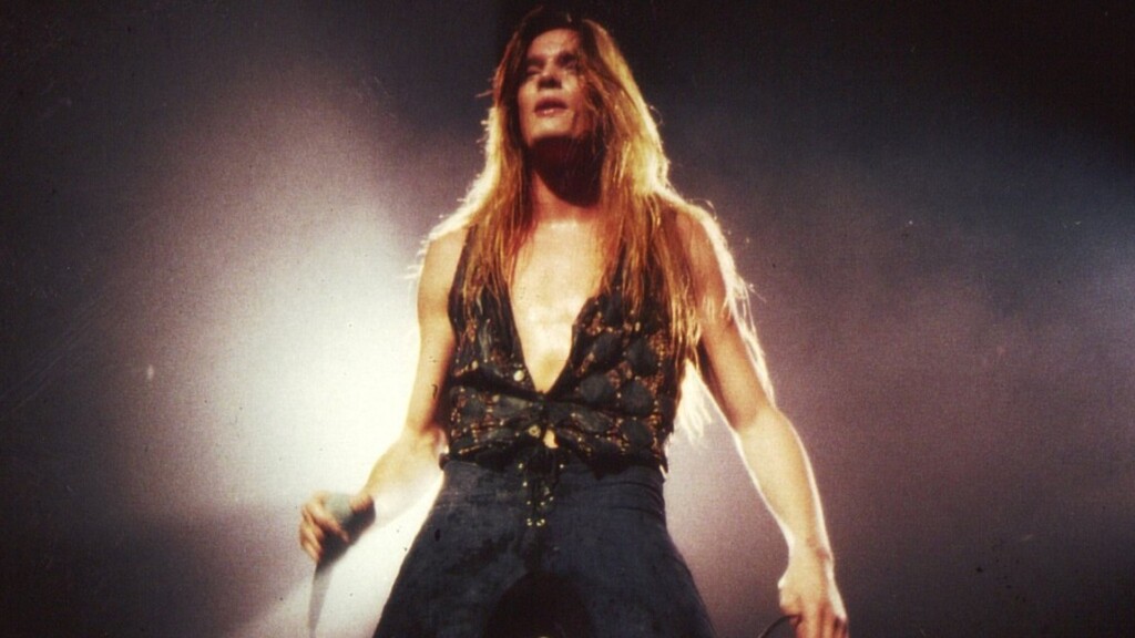 Sebastian Bach on stage