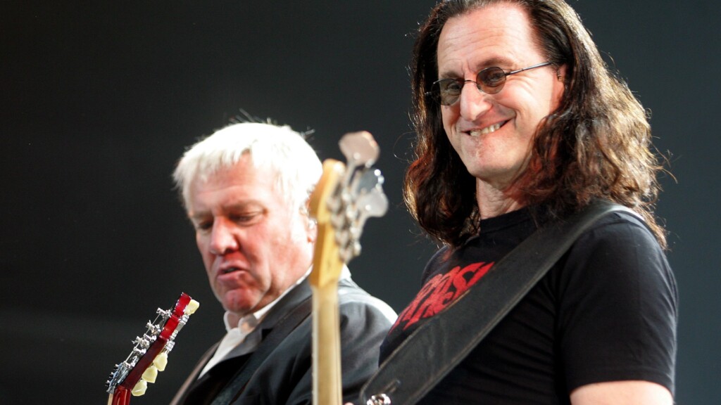 Rush performs in concert