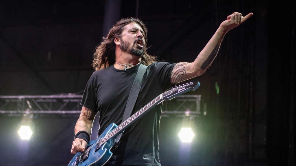Foo Fighters in concert in New York
